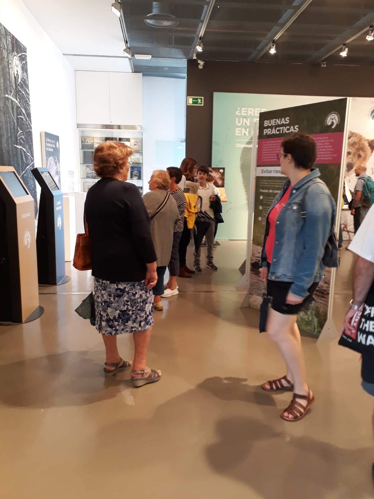 Más de 15.000 personas visitaron la exposición ‘Osos’ en Gijón